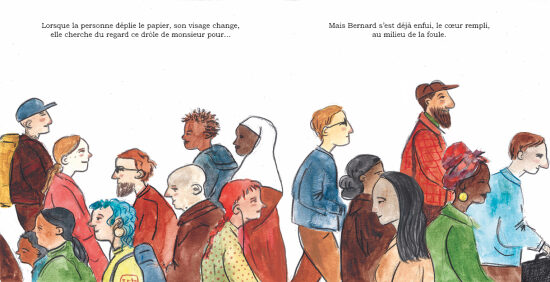 "Bernard, le donneur de mots", Cuicui Jeunesse